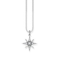 Thomas Sabo Silver Necklace with Royalty Star