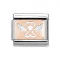 Nomination 9ct Rose Gold Angel Charm.