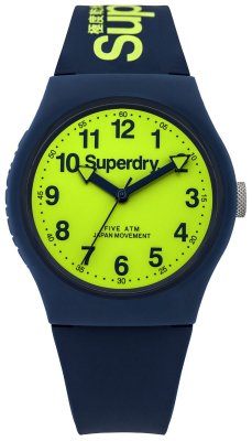 Superdry Urban Lime & Navy Strap Watch