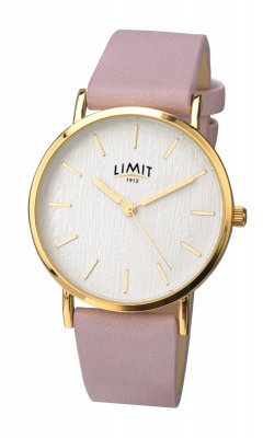 Ladies Limit White Dial Strap Watch