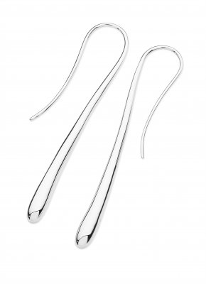 Lucy Quartermaine Long Solid Drop Earrings