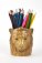 Lion Face Pencil Pot by Quail