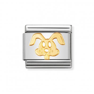 Nomination 18ct Gold Rabbit Charm.