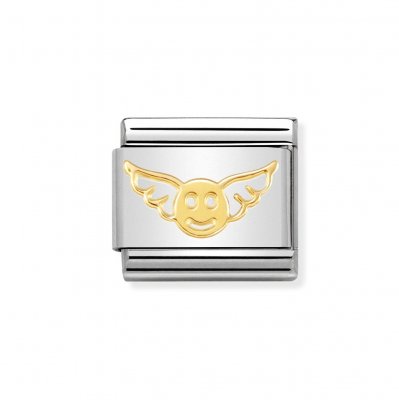 Nomination 18ct Angel of Happiness Charm