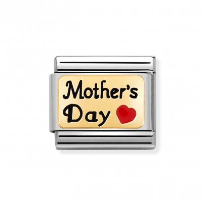 Nomination 18ct Gold Mothers Day Charm
