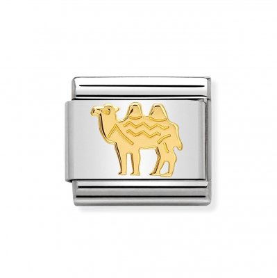 Nomination 18ct Gold Camel Charm.