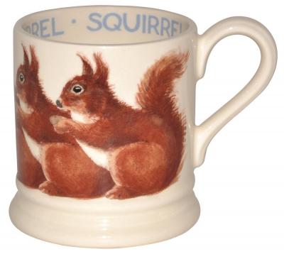 Emma Bridgewater squirrel 1/2 pint mug.