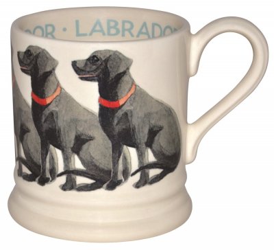 Emma Bridgewater Labrador 1/2 pint mug.