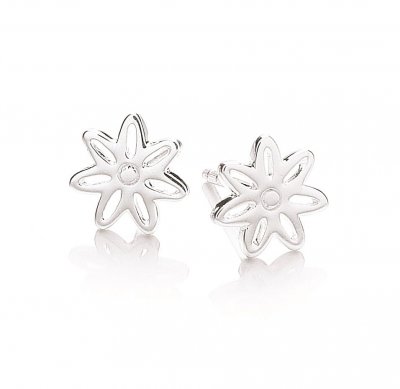 Daisy Silver earring - Riviera Collection.