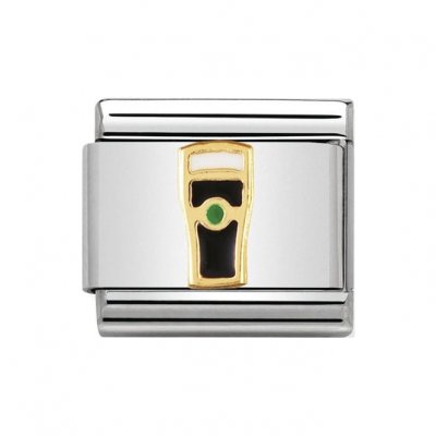 Nomination 18ct Gold Irish Guiness