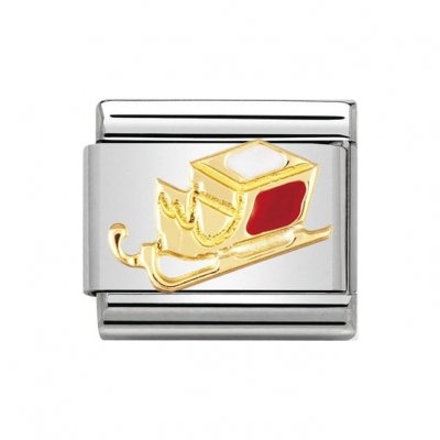 Nomination 18ct Gold Sledge Charm