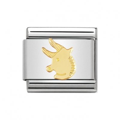 Nomination 18ct Gold Taurus Zodiac Charm.