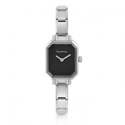 Nomination Paris Black Rectangle Dial Watch