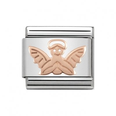 Nomination 9ct Rose Gold Angel Charm