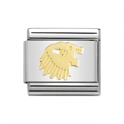 Nomination 18ct Gold Leo Zodiac Charm.