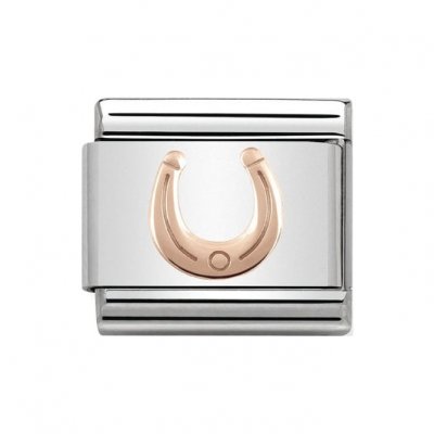 Nomination 9ct Rose Gold Horse Shoe Charm.