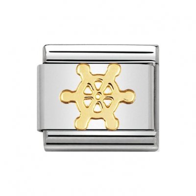 Nomination 18ct Gold Sailing Charm.