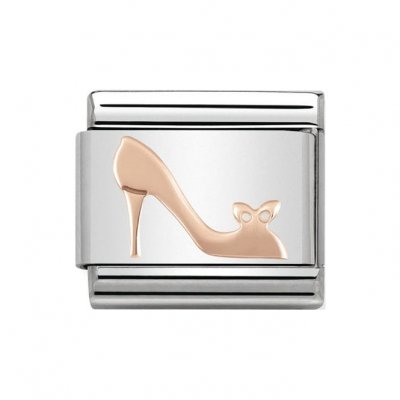 Nomination 9ct Rose Gold High Heel Stiletto Charm.