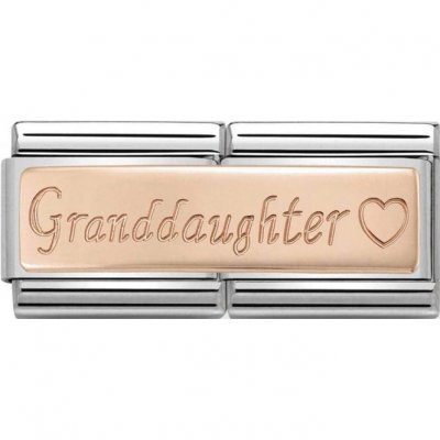Nomination Rose Gold Grand Daughter Charm