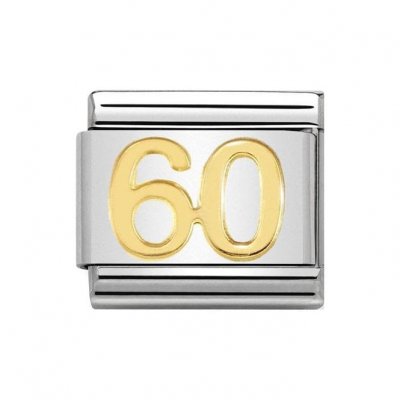 Nomination 18ct Gold 60 Charm