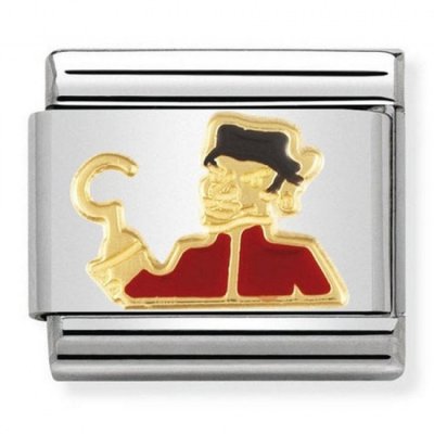 Nomination 18ct Gold  Captain Hook Charm.