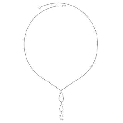 Lucy Q Tri Petal Drop Necklace