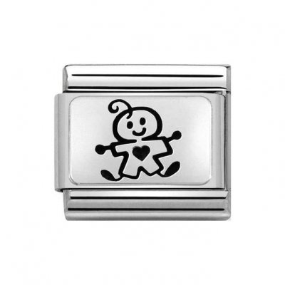 Nomination Silver Baby Boy Charm