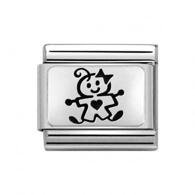 Nomination Silver Shine Baby Girl Charm