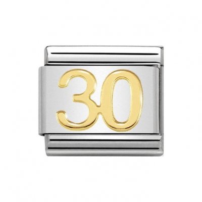 Nomination 30 Charm 18ct Gold
