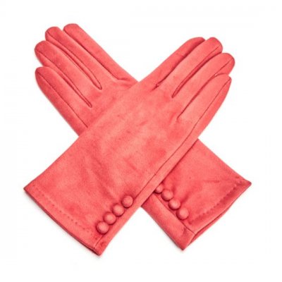 Burnt Orange Moleskin Gloves