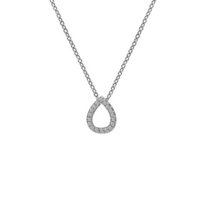 Hot Diamonds Silver Teardrop Micro Bliss Pendant