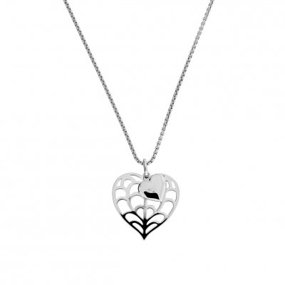 Azendi Silver Heart of Yorkshire pendant