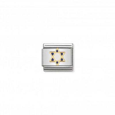 Nomination 18ct Classic Star of David Charm