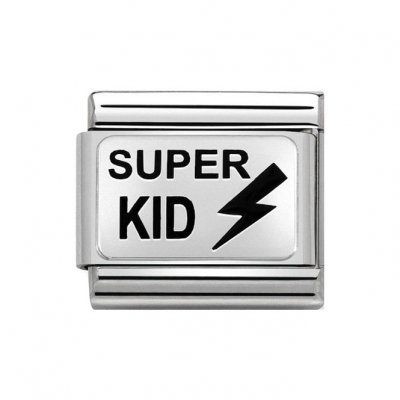 Nomination Silver Shine Classic Super Kid Charm