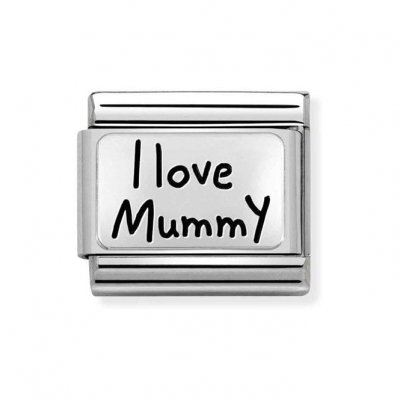 Nomination Silver I Love Mummy Charm