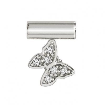 Nomination SeiMia Silver & CZ Butterfly Pendant