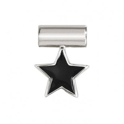 SeiMia Silver & Black Star Pendant