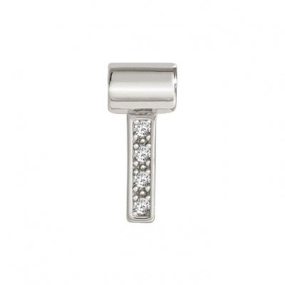 Nomination SeiMia Silver & CZ Letter I Pendant