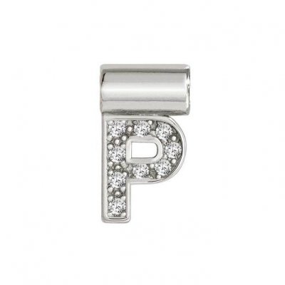 Nomination SeiMia Silver & CZ Letter P Pendant