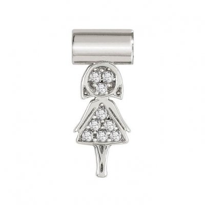 Nomination SeiMia Silver & CZ Mum Pendant