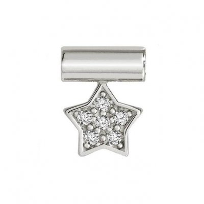 SeiMia Silver & CZ Star Pendant