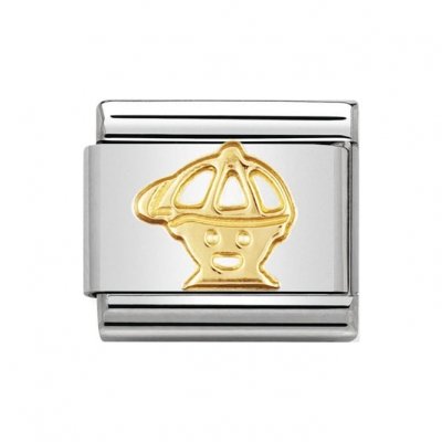 Nomination 18ct Gold Boy Charm.