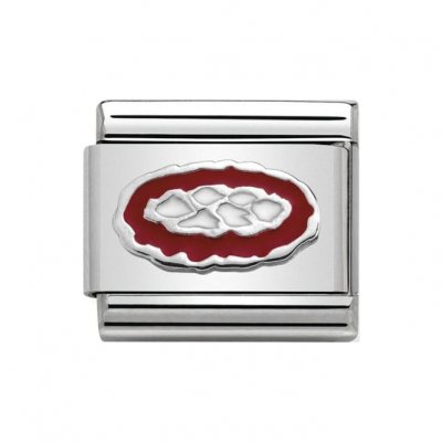 Nomination Silver Shine Pizza Charm