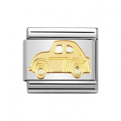 Nomination 18ct Gold Car Charm.