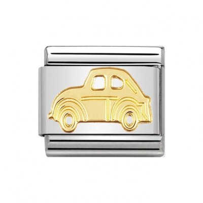 Nomination 18ct Gold Car Charm.