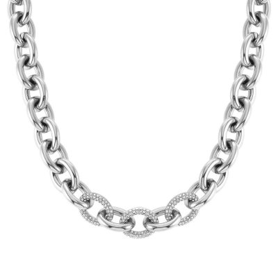 Nomination Affinity Stainless Steel & CZ Necklace
