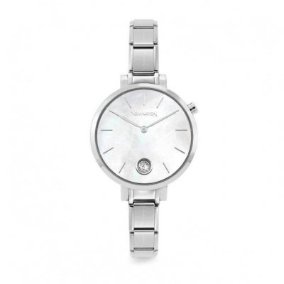 Nomination Paris Zircon set Round Glitter Dial Watch.