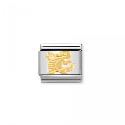 Nomination 18ct Gold Friendship Crocodile Charm.