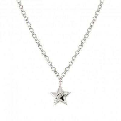 Nomination Sweetrock Silver & CZ Star Necklet