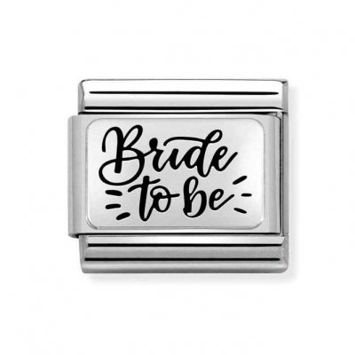 Nomination Silver Bride to Be Charm